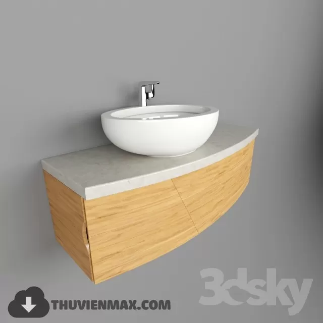 Decoration – Wash basin 3D Models – 039