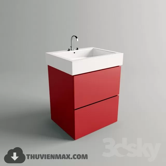 Decoration – Wash basin 3D Models – 040