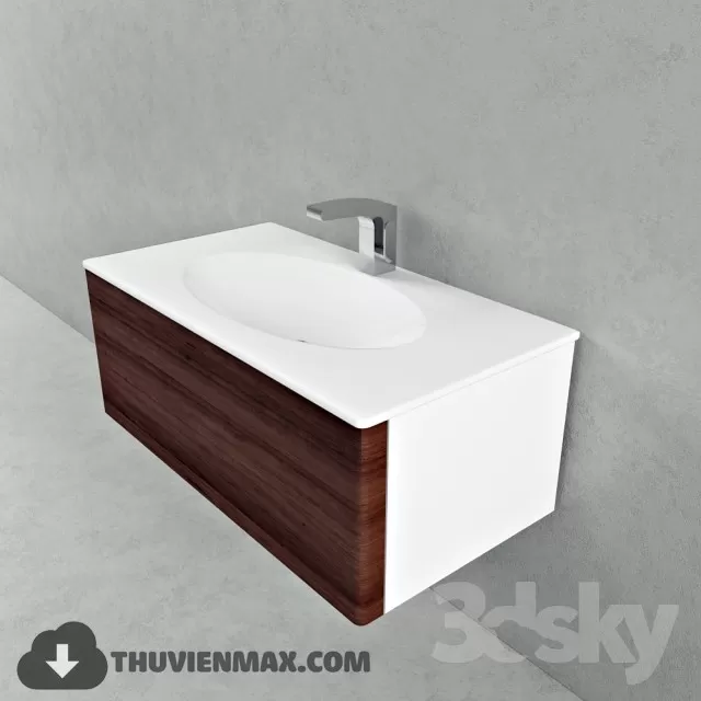 Decoration – Wash basin 3D Models – 048