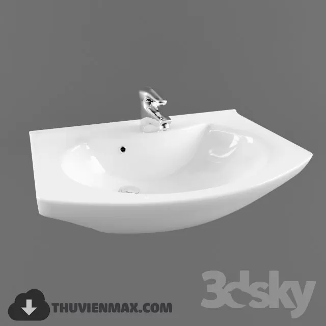 Decoration – Wash basin 3D Models – 050