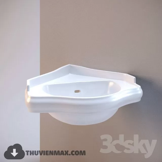 Decoration – Wash basin 3D Models – 056