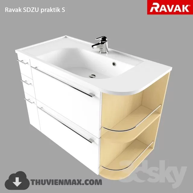 Decoration – Wash basin 3D Models – 057