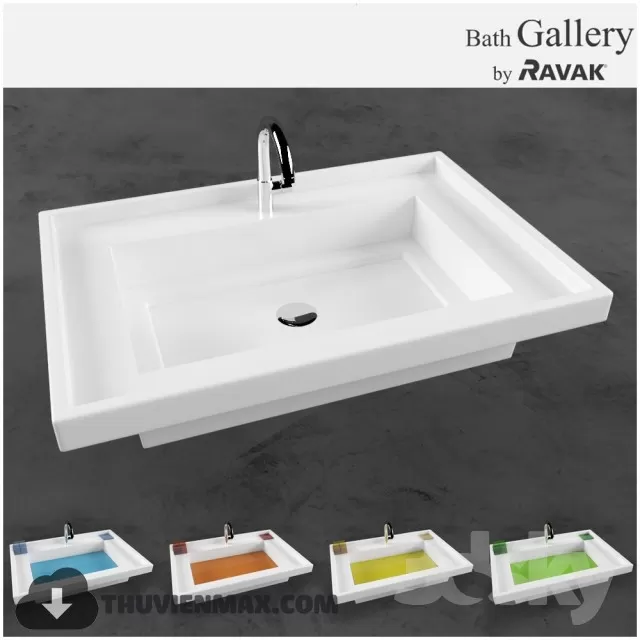 Decoration – Wash basin 3D Models – 067