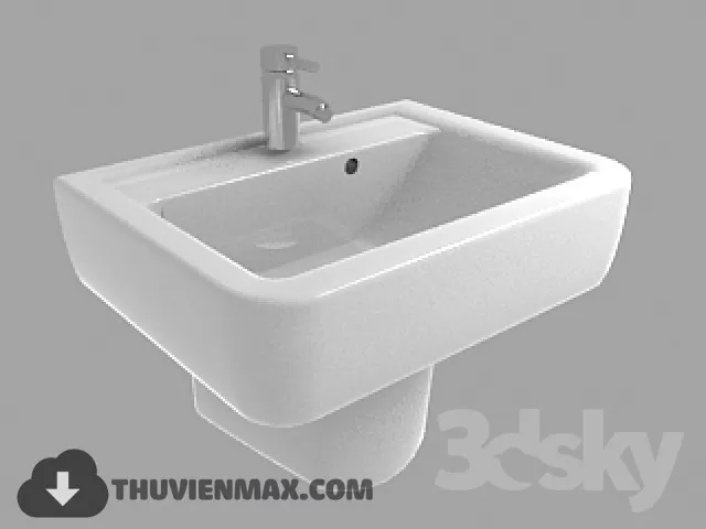 Decoration – Wash basin 3D Models – 070