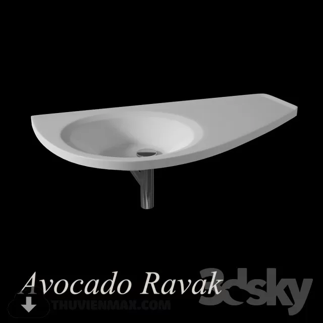 Decoration – Wash basin 3D Models – 079