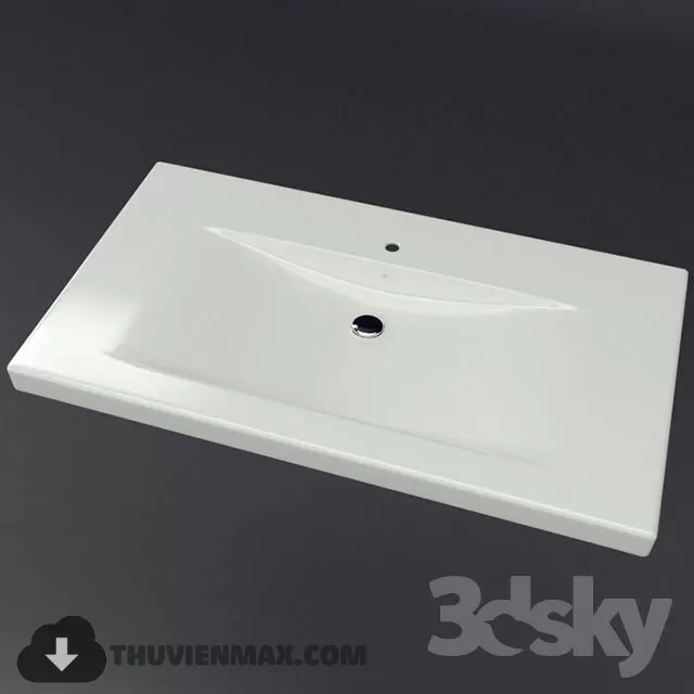 Decoration – Wash basin 3D Models – 086
