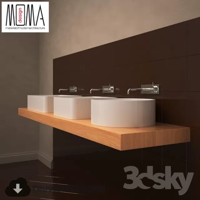 Decoration – Wash basin 3D Models – 087
