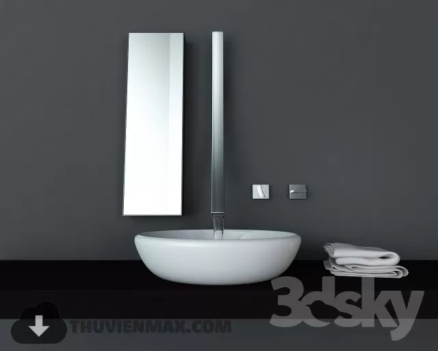 Decoration – Wash basin 3D Models – 092
