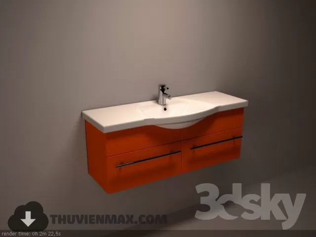 Decoration – Wash basin 3D Models – 095