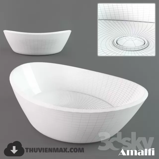 Decoration – Wash basin 3D Models – 099