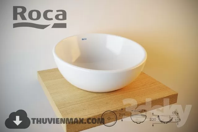 Decoration – Wash basin 3D Models – 109