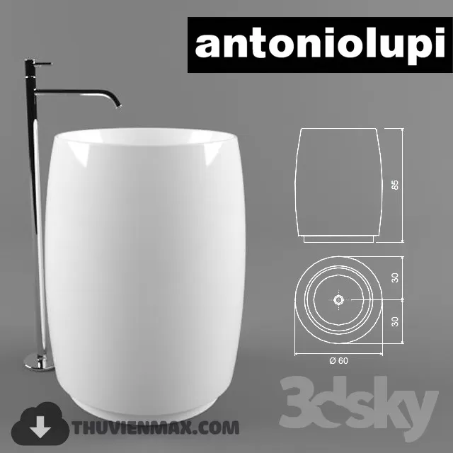 Decoration – Wash basin 3D Models – 119