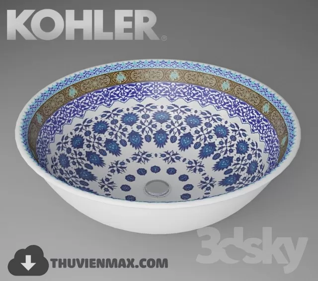 Decoration – Wash basin 3D Models – 120