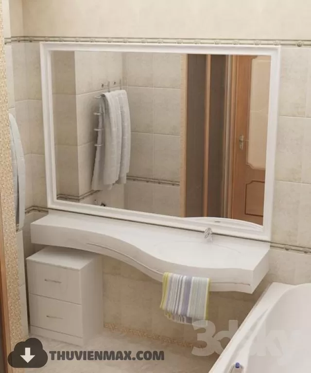 Decoration – Wash basin 3D Models – 121