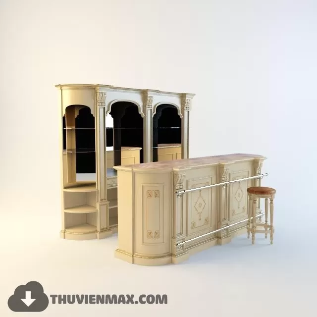 Decoration 3D Models – Restaurant 007 Decoration 3D Models – Restaurant 007