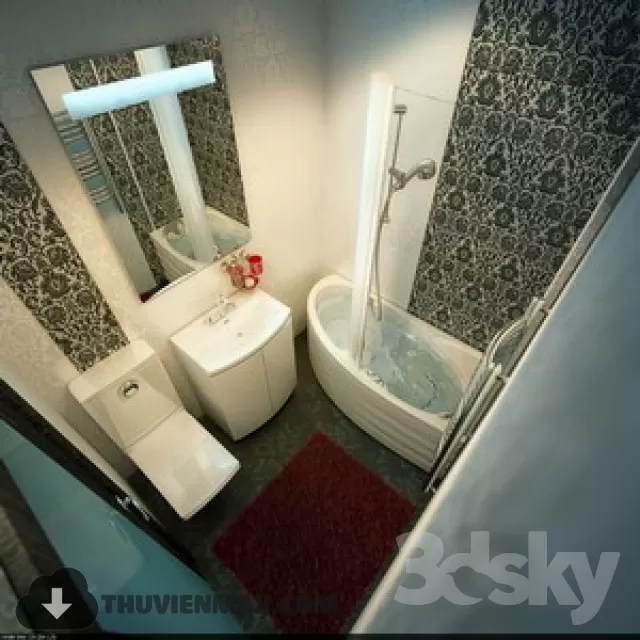 Decoration – Wash basin 3D Models – 136