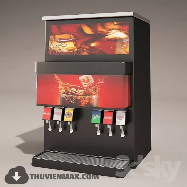 Decoration 3D Models – Restaurant 009 Decoration 3D Models – Restaurant 009