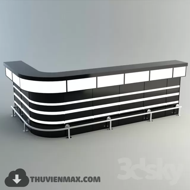 Decoration 3D Models – Restaurant 013 Decoration 3D Models – Restaurant 013