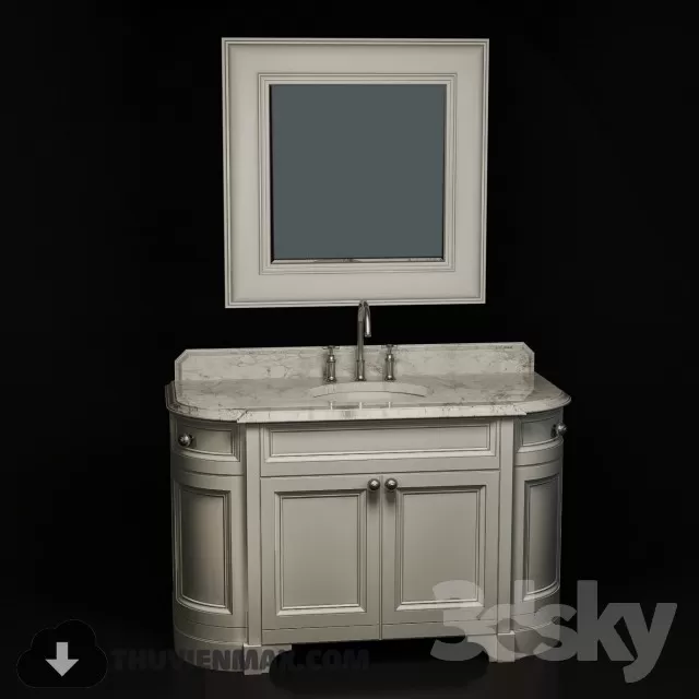 Decoration – Wash basin 3D Models – 199