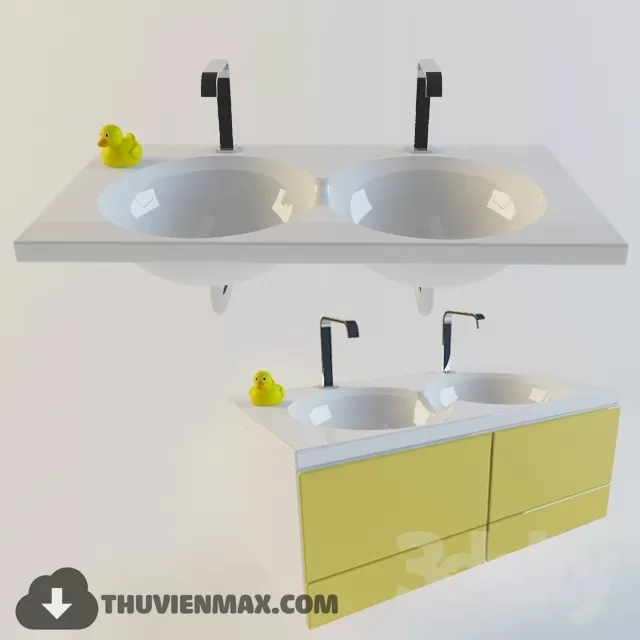 Decoration – Wash basin 3D Models – 203