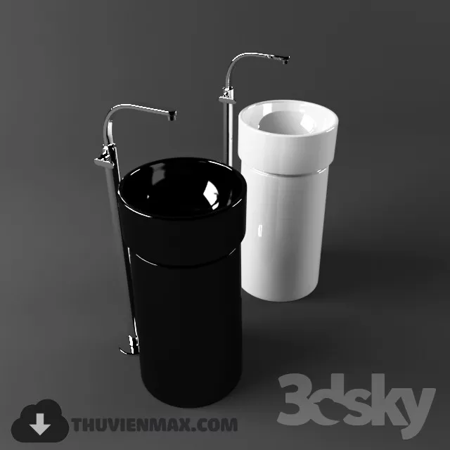 Decoration – Wash basin 3D Models – 204