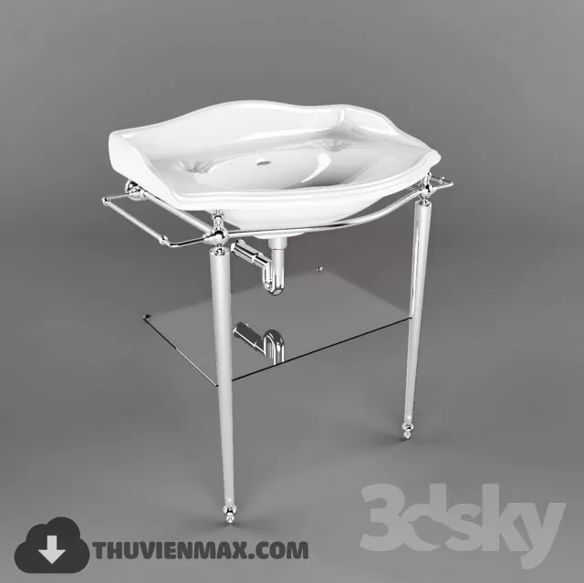 Decoration – Wash basin 3D Models – 206