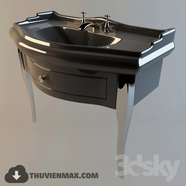 Decoration – Wash basin 3D Models – 209