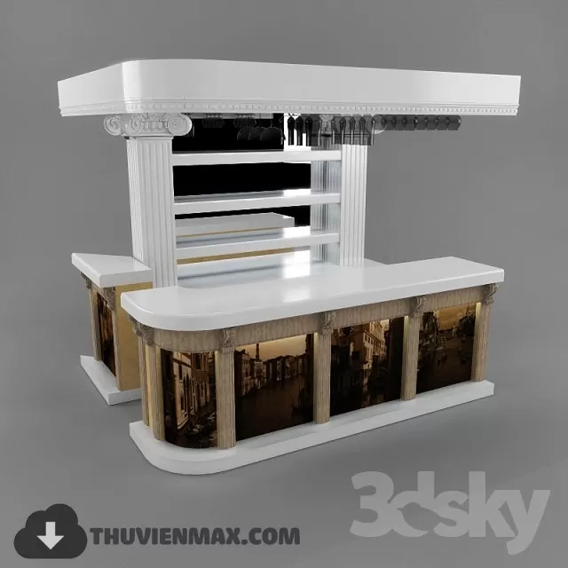 Decoration 3D Models – Restaurant 020 Decoration 3D Models – Restaurant 020