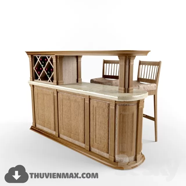 Decoration 3D Models – Restaurant 022 Decoration 3D Models – Restaurant 022