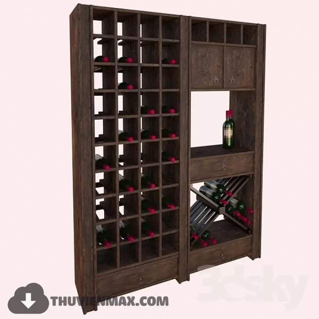 Decoration 3D Models – Restaurant 024 Decoration 3D Models – Restaurant 024