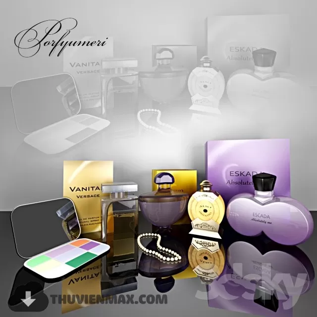 Decoration 3D Models – Beauty Salon 021 Decoration 3D Models – Beauty Salon 021