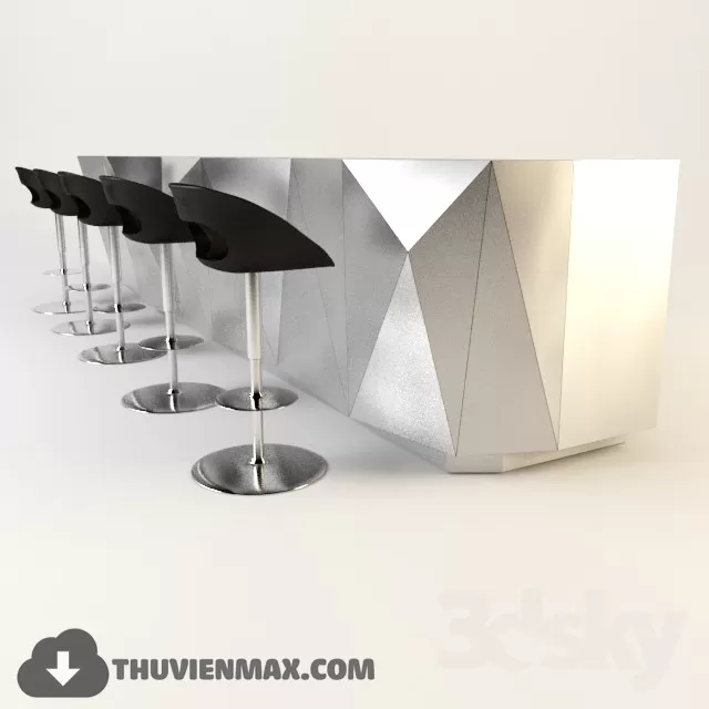 Decoration 3D Models – Restaurant 038 Decoration 3D Models – Restaurant 038