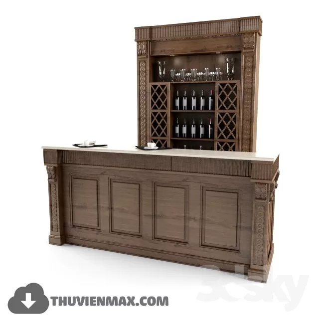 Decoration 3D Models – Restaurant 040 Decoration 3D Models – Restaurant 040