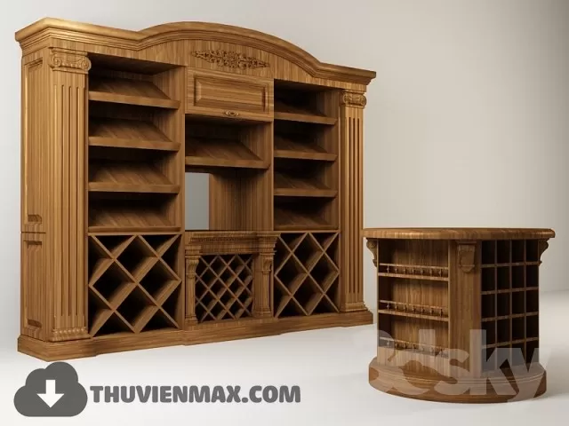 Decoration 3D Models – Restaurant 043 Decoration 3D Models – Restaurant 043