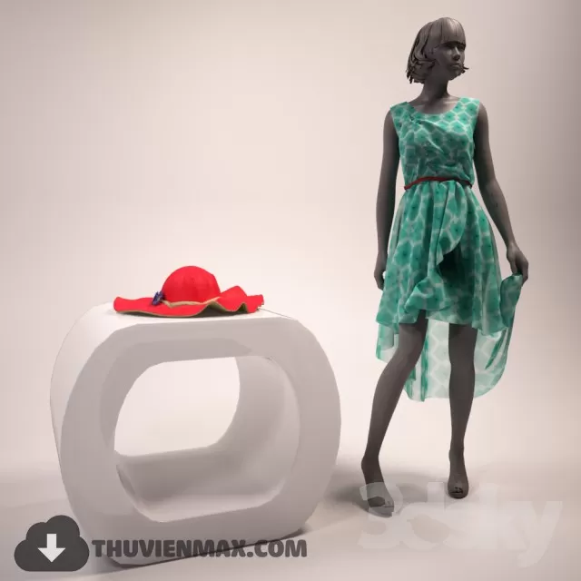 Decoration 3D Models – Shop 014 Decoration 3D Models – Shop 014