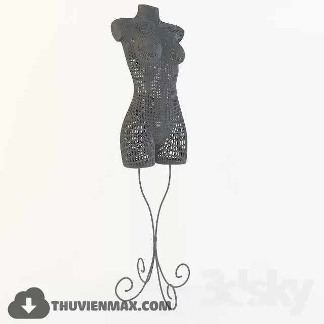 Decoration 3D Models – Shop 019 Decoration 3D Models – Shop 019