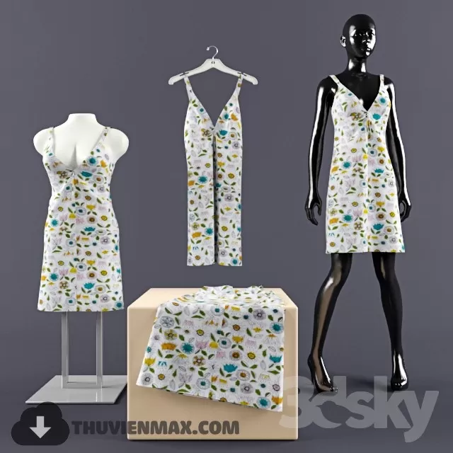 Decoration 3D Models – Shop 057 Decoration 3D Models – Shop 057