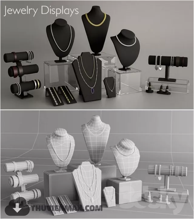 Decoration 3D Models – Shop 068 Decoration 3D Models – Shop 068