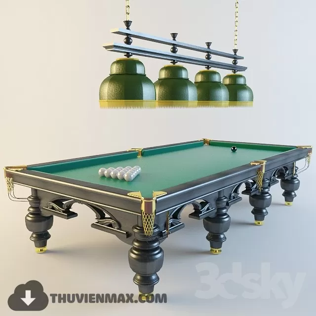 Decoration 3D Models – Billiards 001 Decoration 3D Models – Billiards 001