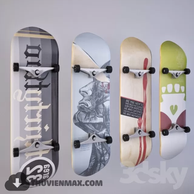 Decoration 3D Models – Sports 009