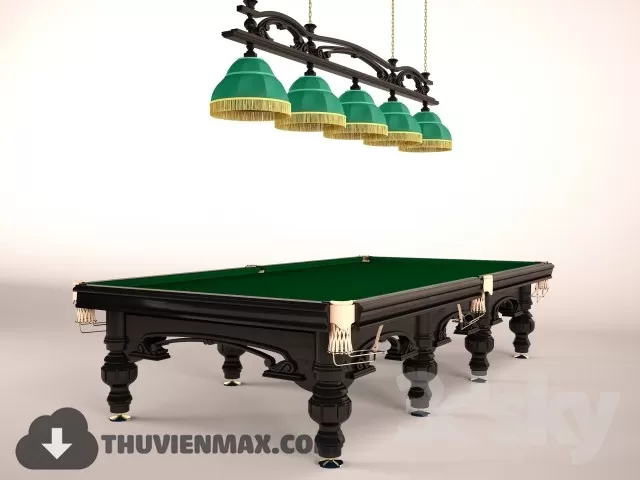 Decoration 3D Models – Billiards 004 Decoration 3D Models – Billiards 004