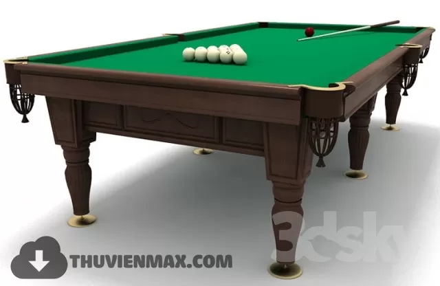 Decoration 3D Models – Billiards 007 Decoration 3D Models – Billiards 007