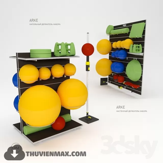 Decoration 3D Models – Sports 105