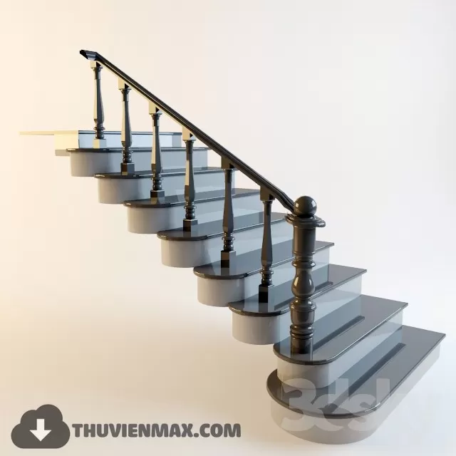Decoration 3D Models – Staircase 011
