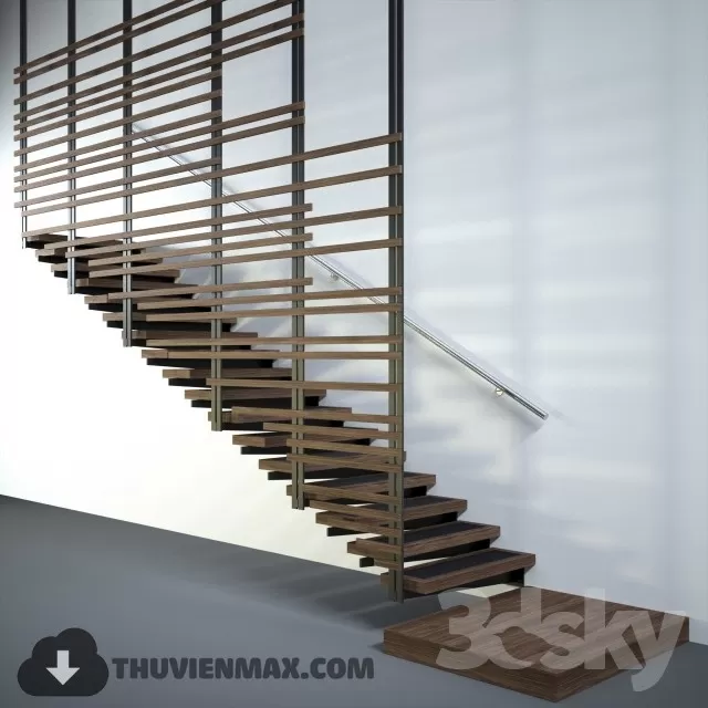 Decoration 3D Models – Staircase 023