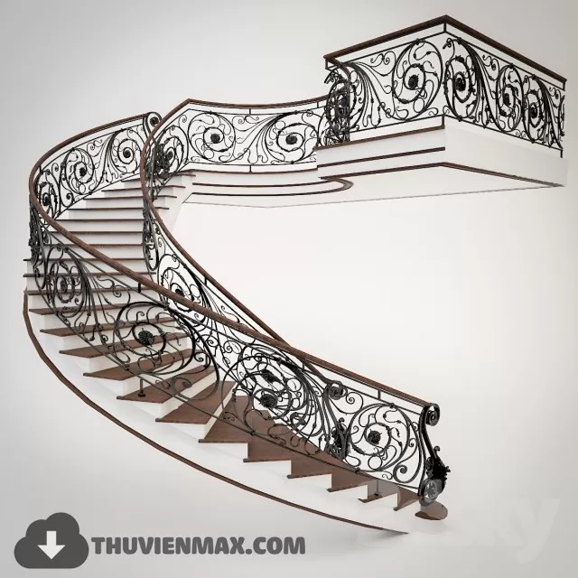Decoration 3D Models – Staircase 038
