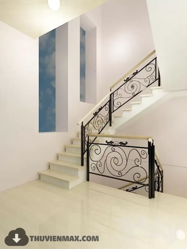 Decoration 3D Models – Staircase 043