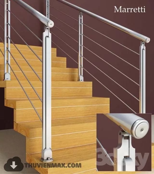 Decoration 3D Models – Staircase 044