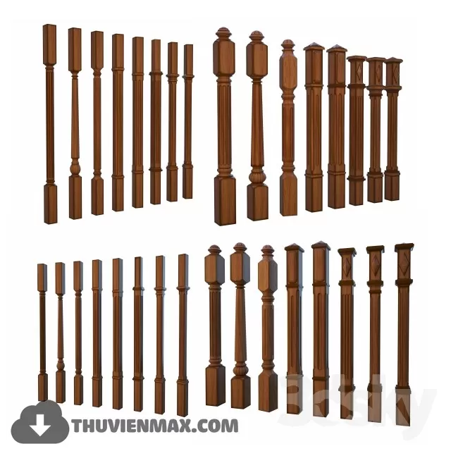 Decoration 3D Models – Staircase 053