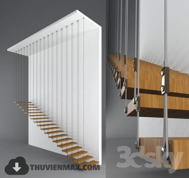 Decoration 3D Models – Staircase 055